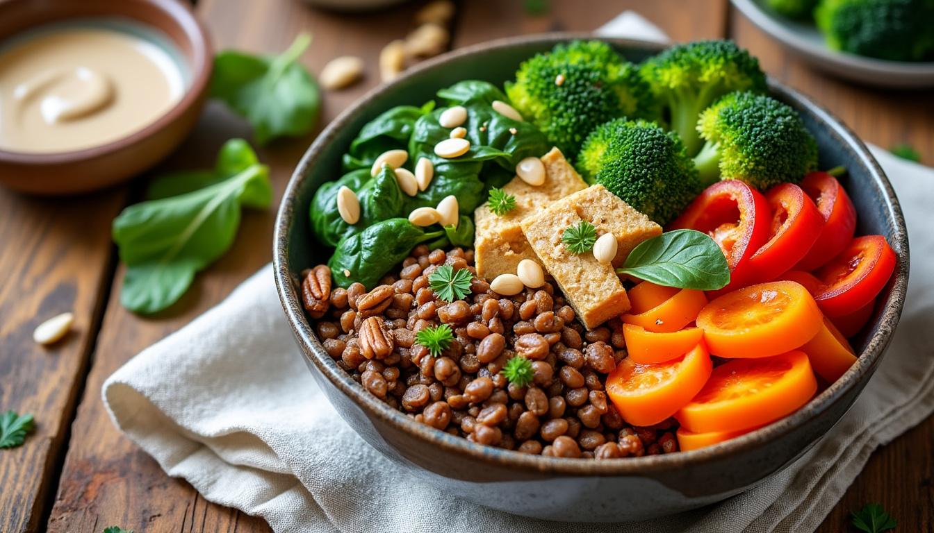 scopri come assumere 80 grammi di proteine al giorno con una dieta vegetariana equilibrata e gustosa, scegliendo fonti proteiche vegetali nutrienti e variate.