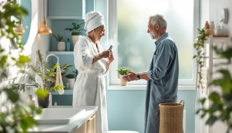 scopri la frequenza ideale della doccia dopo i 65 anni secondo i medici per mantenere un'igiene ottimale e prendersi cura della pelle matura.