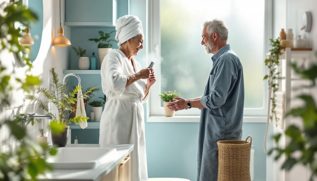 scopri la frequenza ideale della doccia dopo i 65 anni secondo i medici per mantenere un'igiene ottimale e prendersi cura della pelle matura.