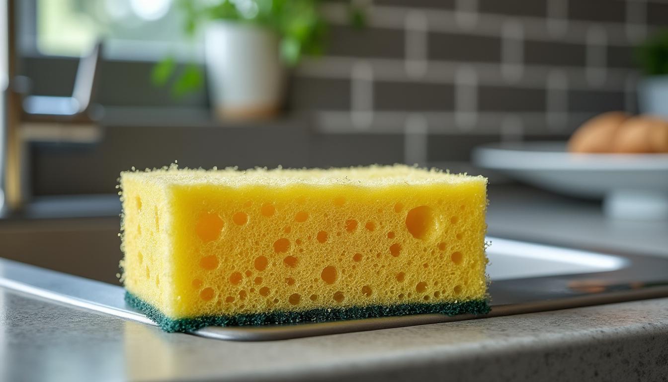 scopri perché la spugna da cucina può contenere più batteri del wc e quanto spesso è importante sostituirla per mantenere un ambiente pulito e sicuro.
