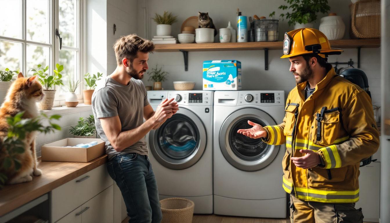 scopri quale ingrediente nei foglietti per asciugatrice, secondo i vigili del fuoco, può nascondere rischi per la tua sicurezza e come evitare pericoli.