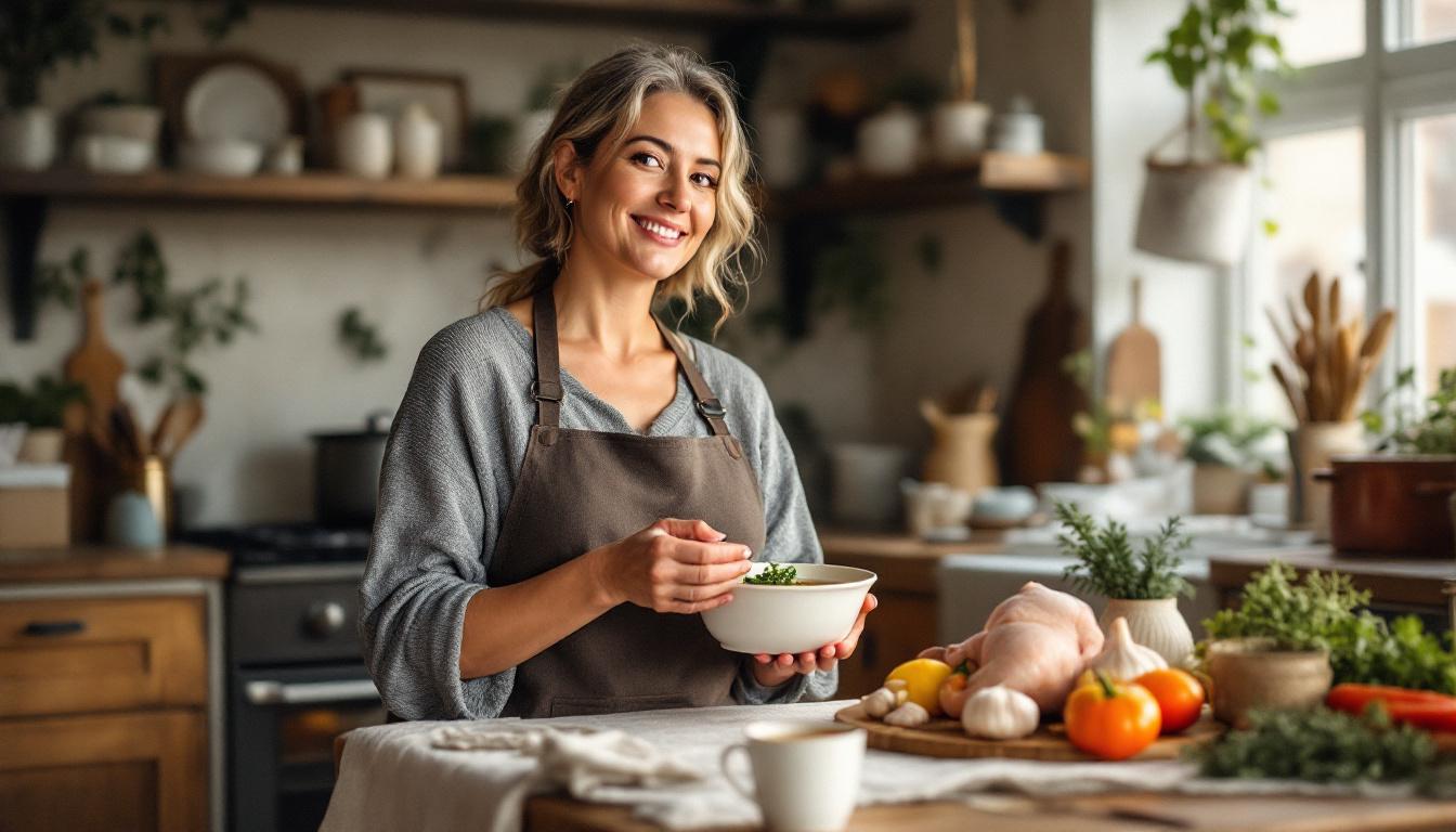 scopri perché il brodo di pollo è un rimedio tradizionale efficace quando sei malato, con una spiegazione scientifica dei suoi benefici per la salute.