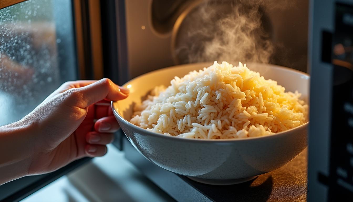 scopri perché riscaldare il riso al microonde può rappresentare un rischio per la salute e come farlo in modo sicuro per evitare problemi alimentari.