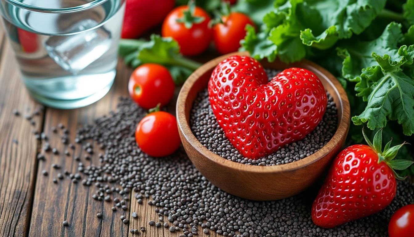 scopri come i semi di chia possono aiutare a ridurre il colesterolo e la pressione sanguigna grazie alle loro proprietà nutrienti e benefici per la salute cardiovascolare.