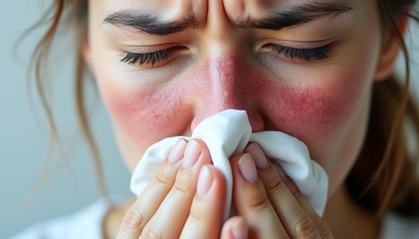 scopri perché soffiarsi il naso con troppa forza può danneggiare l'udito e i seni nasali, secondo gli avvertimenti dei medici.